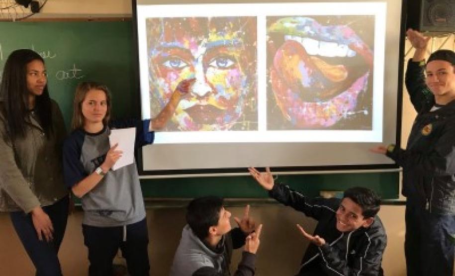 Práticas Pedagógicas diferenciadas da disciplina de Arte são realizadas do CE. Walfredo S. Correia