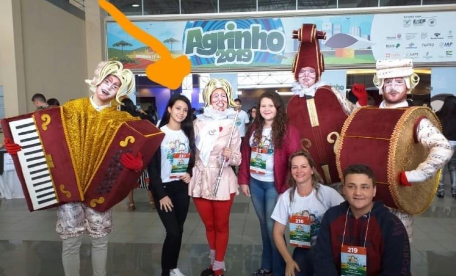 Alunos do NRE de Apucarana são premidos no Agrinho 2019