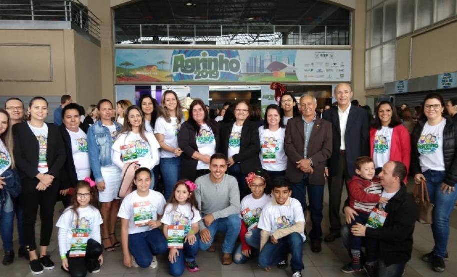 Alunos do NRE de Apucarana são premidos no Agrinho 2019