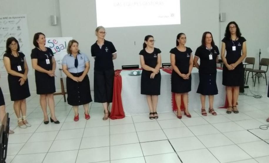 NRE de Apucarana realiza o último Encontro de Formação da Equipe Gestora das Escolas Estaduais